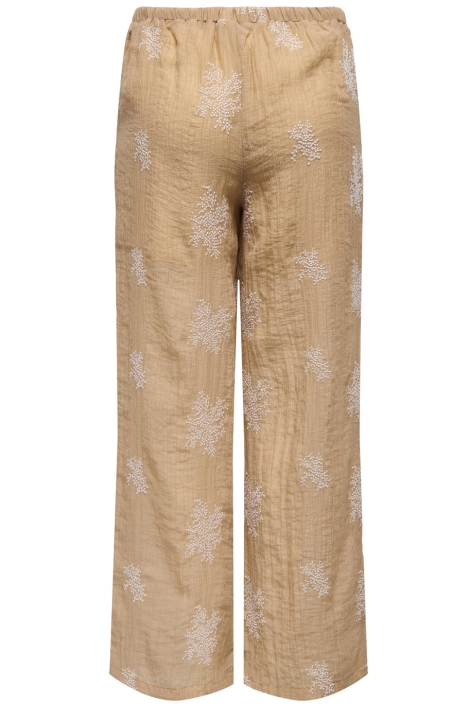 Jacqueline de Yong jdytheo hw wide embroidery pant wvn